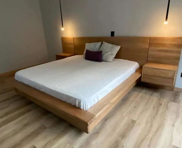 Base cama con cabecero - Diseños entre Maderas