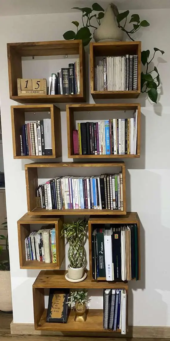 Biblioteca modular - Diseños entre Maderas