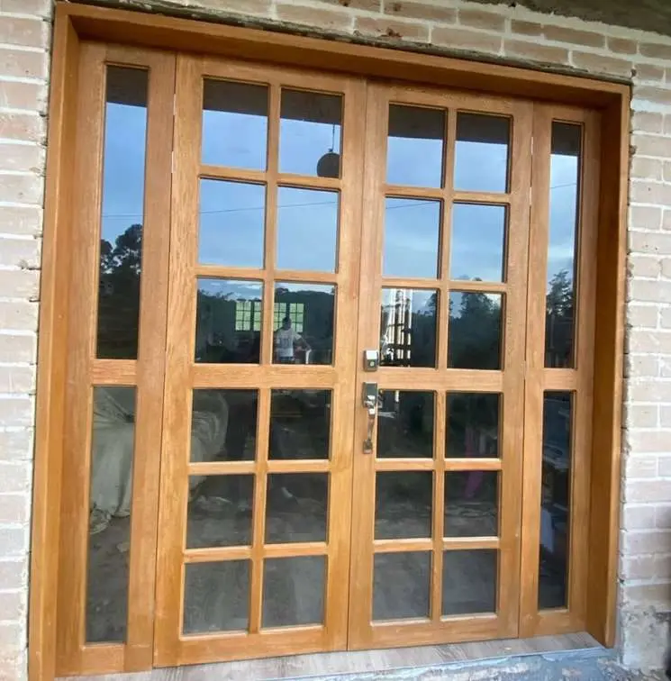 Puerta ventana artesanal - Diseños entre Maderas